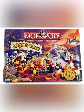 1999 Looney Tunes Monopoly Limited Collector’s Edition Complete Parker Brothers